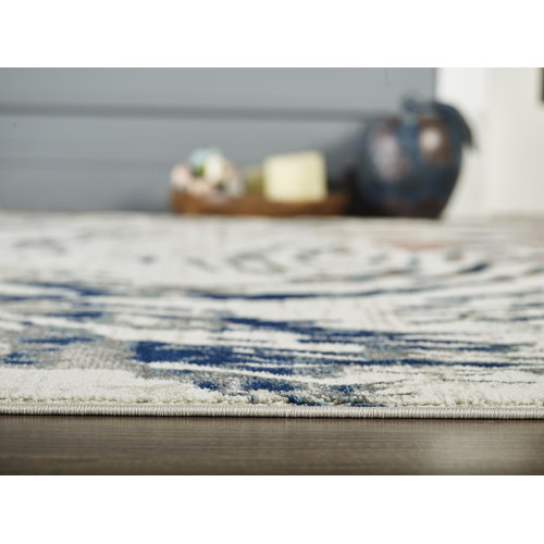 Wrought Studio Seldovia Performance Beige Rug & Reviews Wayfair